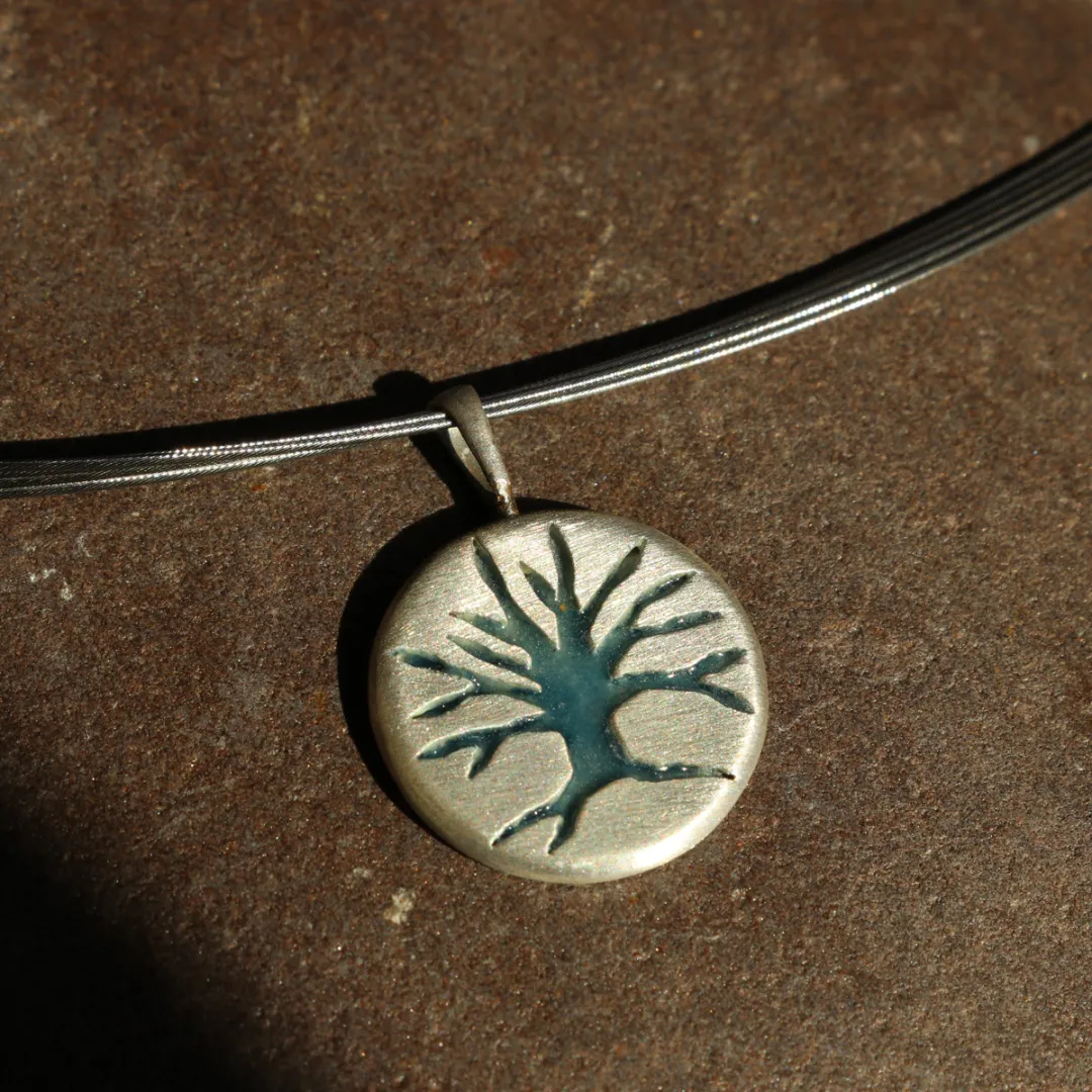 Collier "mon arbre coloré"