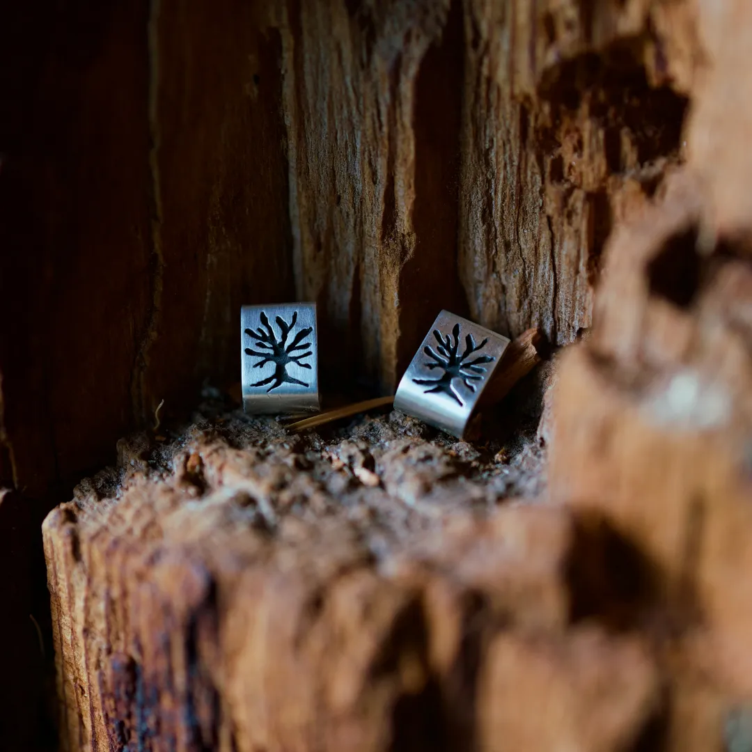 Boucle d'oreilles "mon arbre" mini