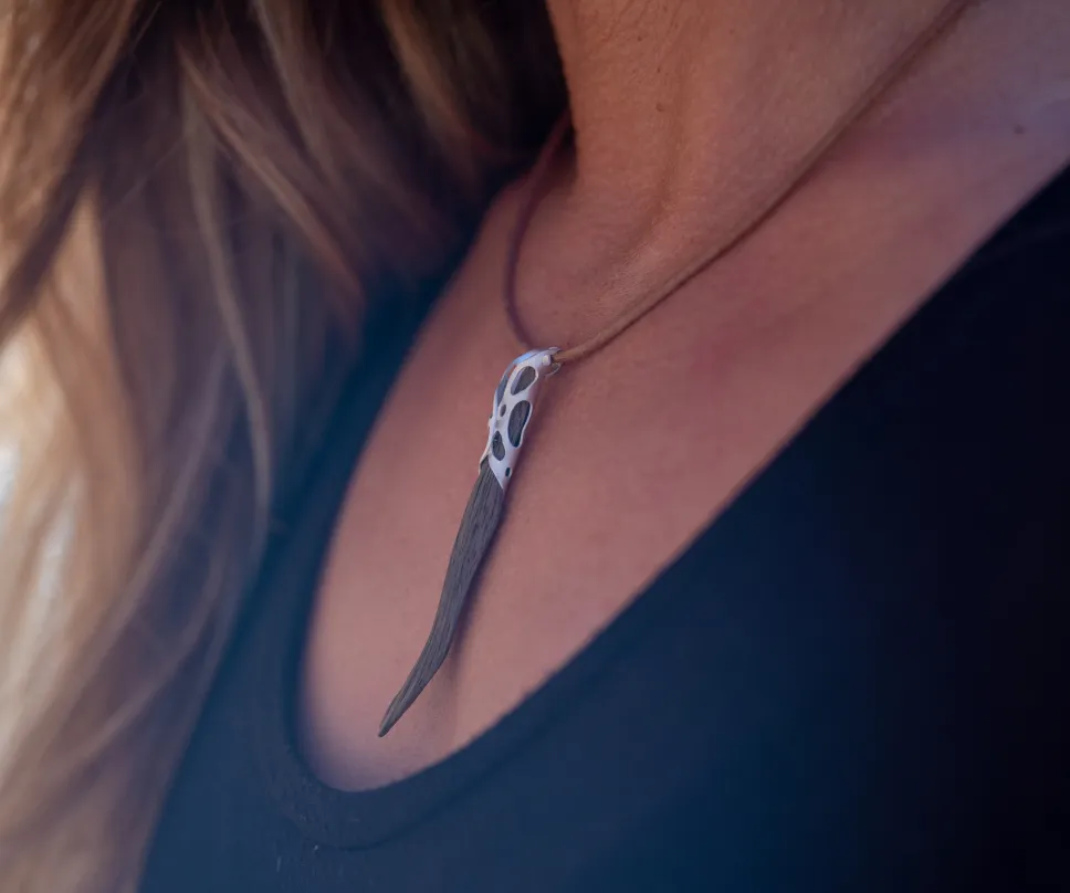 Collier bois flotté