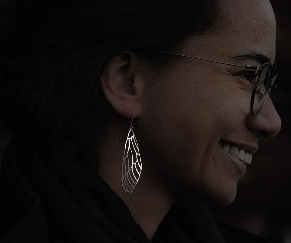 Boucles ailes de papillon